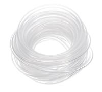 sourcing map Silicone Tubing, 2.5mm ID x 5mm OD - 16.4Ft Long Flexible Pure Silicone Hoses, High Temp Clear Hose Tube for Home Brewing, Aquaponics, Air Hose, Irrigation