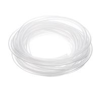 sourcing map Silicone Tubing, 5mm ID x 6mm OD - 16.4Ft Long Flexible Pure Silicone Hoses, High Temp Clear Hose Tube for Home Brewing, Aquaponics, Air Hose, Irrigation