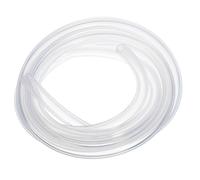 sourcing map Silicone Tubing, 7mm ID x 13mm OD - 6.56Ft Long Flexible Pure Silicone Hoses, High Temp Clear Hose Tube for Home Brewing, Aquaponics, Air Hose, Irrigation