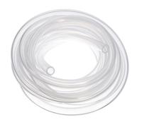 sourcing map Silicone Tubing, 8mm ID x 12mm OD - 6.56Ft Long Flexible Pure Silicone Hoses, High Temp Clear Hose Tube for Home Brewing, Aquaponics, Air Hose, Irrigation