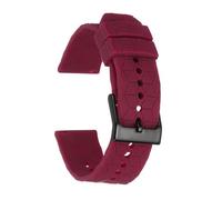 sourcing map Silicone Watch Bands 20mm Width Soft Quick Release Watch Bands Football Pattern Replacement Sports Wristband Fashion 2026 Trend with Buckle for Men Women, Wine Red