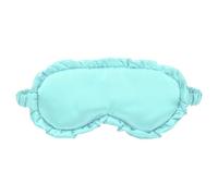 sourcing map Silk Sleep Masks, Soft Satin Eye Protection Block Light Masks, Block Light Eye Sleep Cover with Adjustable Straps, Unisex for Nighttime Sleeping, Travel and Office Nap, Fresh Green