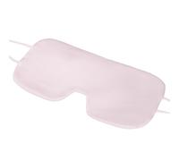 sourcing map Silk Sleep Masks, Soft Satin Eye Protection Block Light Masks, Block Light Eye Sleep Covers Adjustable Length, Unisex for Nighttime Sleeping, Travel and Office Nap, Pale Pink