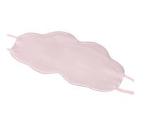 sourcing map Silk Sleep Masks, Soft Satin Eye Protection Block Light Masks, Block Light Eye Sleep Covers Adjustable Length, Unisex for Nighttime Sleeping, Travel and Office Nap, Light Pink