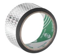 sourcing map Silver Tone Metalized Tape 2 Inch x 55 Yards Decor Tape for Craft Detailing Accent Wall, Graphic Arts