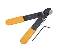 sourcing map Single Hole Fiber Optic Stripper, 125um-250um Adjustable Fiber Stripper and Cutter Safe Cable Tool for Working Technicians, Electricians, Installers
