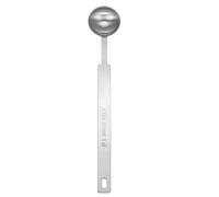 sourcing map Single Measuring Spoon 1tsp (1/3tbsp, 5ml) Teaspoon/Tablespoon 430 Stainless Steel Single Tiny Square Bowl Measuring Spoon Long Handle Measure Scoop
