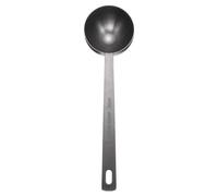 sourcing map Single Measuring Spoon 2tbsp (6tsp, 30ml) Teaspoon/Tablespoon 304 Stainless Steel Single Tiny Square Bowl Measuring Spoon Long Handle Measure Scoop, Black