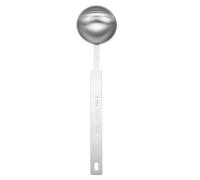 sourcing map Single Measuring Spoon 3tsp (1tbsp, 15ml) Teaspoon/Tablespoon 430 Stainless Steel Single Tiny Square Bowl Measuring Spoon Long Handle Measure Scoop