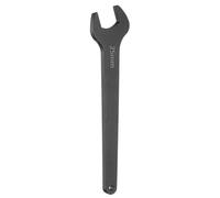 sourcing map Single Open End Wrench 25mm Metric 15 Degree Offset Angle U-Shaped Open Ended Spanner Small Flat Head Blackening Wrench with Straight Shank for Automotive Repair Furniture Assembly