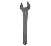 sourcing map Single Open End Wrench 36mm Metric 15 Degree Offset Angle U-Shaped Open Ended Spanner Small Flat Head Blackening Wrench with Straight Shank for Automotive Repair Furniture Assembly