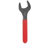 sourcing map Single Open End Wrench 39mm Metric 15 Degree Offset Angle U-Shaped Open Ended Spanner Small Flat Head Blackening Wrench with Red Shank for Automotive Repair Furniture Assembly