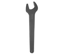 sourcing map Single Open End Wrench 39mm Metric 15 Degree Offset Angle U-Shaped Open Ended Spanner Small Flat Head Blackening Wrench with Straight Shank for Automotive Repair Furniture Assembly