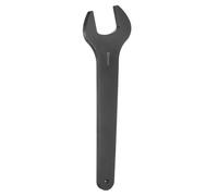 sourcing map Single Open End Wrench 60mm Metric 15 Degree Offset Angle U-Shaped Open Ended Spanner Small Flat Head Blackening Wrench with Straight Shank for Automotive Repair Furniture Assembly