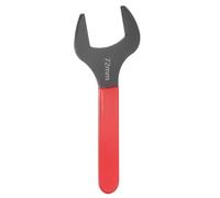 sourcing map Single Open End Wrench 72mm Metric 15 Degree Offset Angle U-Shaped Open Ended Spanner Small Flat Head Blackening Wrench with Red Shank for Automotive Repair Furniture Assembly