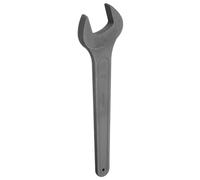 sourcing map Single Open Ended Spanner Wrench, 55mm (2 3/16-inch), Thicken Carbon Steel Open End Wrench Tool for Automotive Repair and Furniture Assembly, Grey