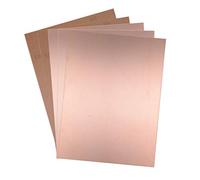 sourcing map Single-Sided Copper Clad Laminate PCB Circuit Board, 250x130mm 9.84x5.12 inch, 1.5mm Thickness DIY Prototyping PCB Board, Name Board, 15pcs