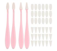sourcing map Sketch Trimmer Erase Sponge Wiper, Oil Pastel Blending Pencils Drawing Tool with 40 Pcs Replacement Sponge Wipes for Shadowing Highlight Correcting Painting (Pack of 4, Pink)