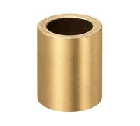 sourcing map Sleeve Bearings, 20mm Bore x 28mm OD x 35mm Length, Self-Lubricating Sintered Bronze Bushings