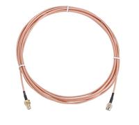 sourcing map SMA Antenna Extension Cable, 13.1ft SMA Male Inner Pin to Female Inner Hole RG316 Low Loss Coaxial Cable Extender for 0-6G Network System WLAN Radio Antennas Jumpers