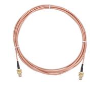 sourcing map SMA Antenna Extension Cable, 16.4ft SMA Female Inner Hole to Female Inner Hole RG316 Low Loss Coaxial Cable Extender for 0-6G Network System WLAN Radio Antennas Jumper