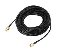 sourcing map SMA Extension Cable SMA Male to SMA Female Antenna RF Coax Cable RG174 for Radio, Antenna, Wireless LAN Devices 29.5 ft/9m