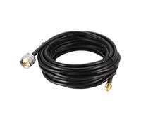 sourcing map SMA Female to UHF PL-259 Male RG58 RF Coaxial Coax Cable 20 Ft