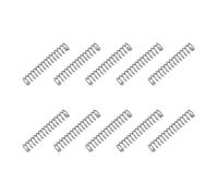sourcing map Small Compression Spring 3.5 mm OD 0.5 mm Wire Diameter 20 mm Free Length 304 Stainless Steel Extension Spring for Shop Home Repairs DIY Projects (Silver Tone, Pack of 10)