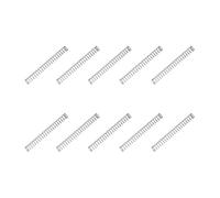 sourcing map Small Compression Spring 5 mm OD 0.7 mm Wire Diameter 45 mm Free Length 304 Stainless Steel Extension Spring for Shop Home Repairs DIY Projects (Silver Tone, Pack of 10)