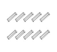 sourcing map Small Compression Spring 8 mm OD 1 mm Wire Diameter 25 mm Free Length 304 Stainless Steel Extension Spring for Shop Home Repairs DIY Projects (Silver Tone, Pack of 10)