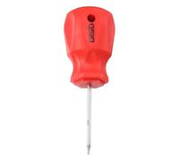 sourcing map Small Hex Screwdriver T6 105mm Length S2 Steel Magnetic Head Metric Mini Plum Hexagon Screw Driver with Non-Slip Handle for Tight Spaces Hand Tools, Silver