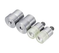 sourcing map Snap Buttons Die Mold Set, Hand Snap Pressing Machine Setter Replacement Kit for 18mm Dia Double Cap No Sew Magnetic Bag Snaps