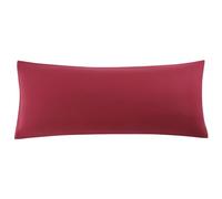 sourcing map Soft Brushed Microfiber Body Pillow Cover with Zipper Closure, Bolster Pillow Cases Long Pillow Cases for Body Pillow Wine 20"x55" (4ft 6in)