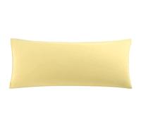 sourcing map Soft Brushed Microfiber Body Pillow Cover with Zipper Closure, Bolster Pillow Cases Long Pillow Cases for Body Pillow Gold 20"x48"(4ft)