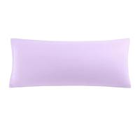 sourcing map Soft Brushed Microfiber Body Pillow Cover with Zipper Closure, Bolster Pillow Cases Long Pillow Cases for Body Pillow Violet 20"x60" (5ft)