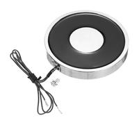 sourcing map Solenoid Electromagnet DC 24V 9.5W 55LB/25Kg Round Electric Magnet Electric Lifting Magnet 70x10mm for Automation Equipment