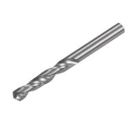 sourcing map Solid Carbide Drill Bit, 4.1mm (0.161") YG6X/C3 Micro-Grain Tungsten Carbide Jobber Twist Drill Bits Straight Shank for Drilling Stainless Steel Aluminum Metal Plastic