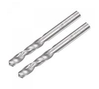 sourcing map Solid Carbide Drill Bits, 3.6mm C2/K20 Tungsten Carbide Jobber Drill Bits Straight Shank Drilling Tool for Stainless Steel Aluminum Iron Metal Plastic 2pcs