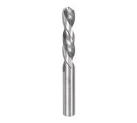 sourcing map Solid Carbide Twist Drill Bits 6.8mm, Metric Left Hand Spiral Flutes Straight Shank Tungsten Steel Drilling Tool for Stainless Steel Alloy Metal