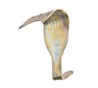 sourcing map Solid Picture Hooks Hangers Rail Hanging Hook Color Zinc-Plated 52mmx34mm Bronze 20pcs