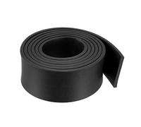 sourcing map Solid Rectangle Rubber Seal Strip 30mm W 3mm T 1 Meter L Black