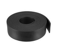 sourcing map Solid Rectangle Rubber Seal Strip 35mm W 3mm T 3 Meter L Black