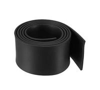 sourcing map Solid Rectangle Rubber Seal Strip 45mm W 3mm T 1 Meter L Black