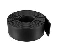 sourcing map Solid Rectangle Rubber Seal Strip 45mm W 3mm T 3 Meter L Black