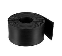 sourcing map Solid Rectangle Rubber Seal Strip 60mm W 3mm T 3 Meter L Black