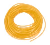 sourcing map Solid Rubber Cord Tubing, 2mm OD x 33ft l Dark Yellow Rubber Tube for DIY Craft Beading Necklaces Bracelet