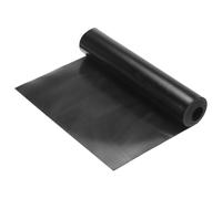 sourcing map Solid Rubber Sheet 1/16" Thick x 12" Wide x 120" Long, Anti-Slip Neoprene Rubber Roofing Material for Gaskets DIY Material, Pads, Seal, Bumpers