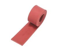 sourcing map Solid Rubber Sheet 1/8" Thick x 1" Wide x 20" Long, Anti-Slip Neoprene Rubber Roofing Material for Gaskets DIY Material, Pads, Seal, Bumpers Red