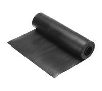 sourcing map Solid Rubber Sheet 1/8" Thick x 12" Wide x 47" Long, Anti-Slip Neoprene Rubber Roofing Material for Gaskets DIY Material, Pads, Seal, Bumpers