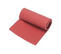 sourcing map Solid Rubber Sheet 1/8" Thick x 4" Wide x 10" Long, Anti-Slip Neoprene Rubber Roofing Material for Gaskets DIY Material, Pads, Seal, Bumpers Red